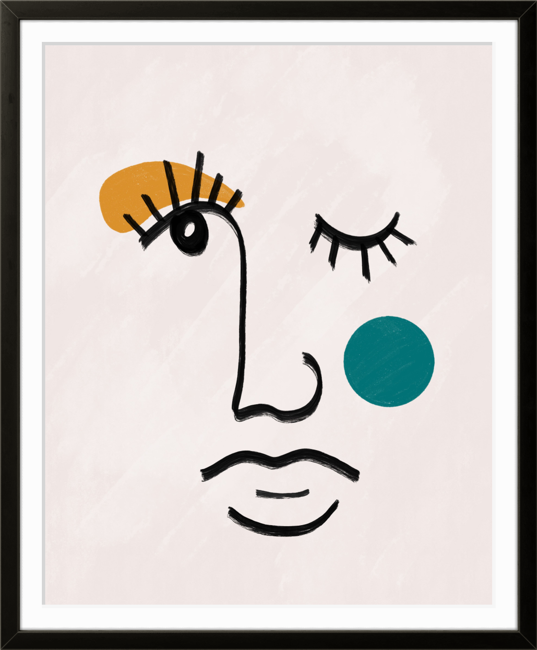 Matte Black Frame with Mount